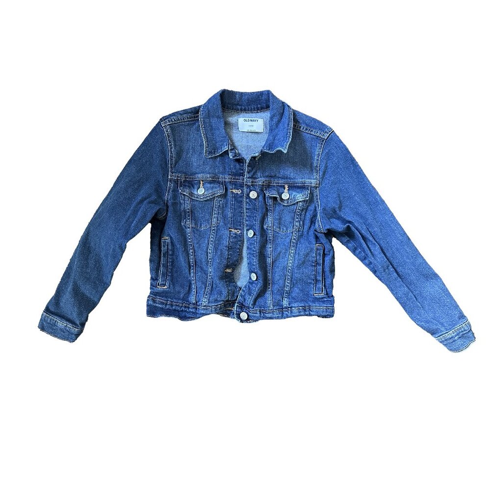 Old Navy Jean Trucker Jacket - Medium Wash